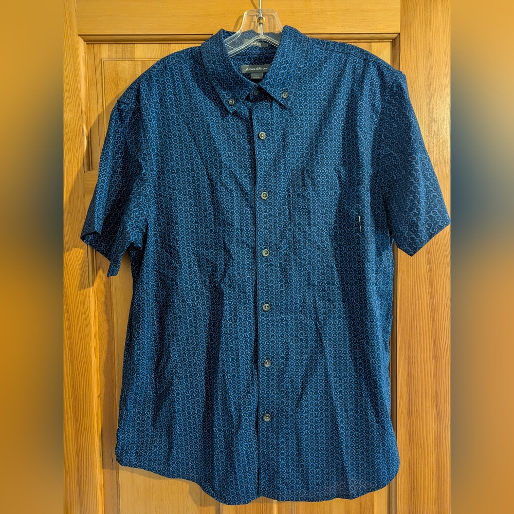 Eddie Bauer Men's L Cotton button up shirt